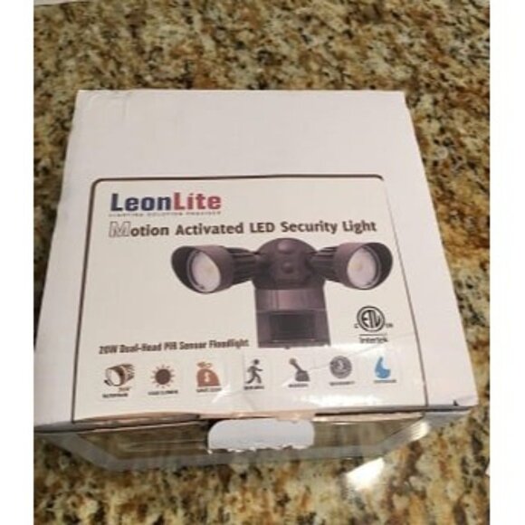 New COB LED Security Light, Motion Sensor Flood Lights Outdoor, Aluminum - Picture 2 of 2